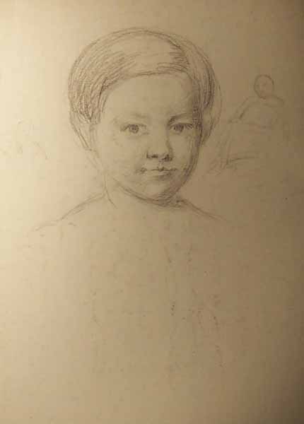 Sketch of a Child's Head
